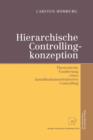Image for Hierarchische Controllingkonzeption
