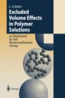 Image for Excluded Volume Effects in Polymer Solutions