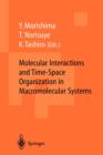 Image for Molecular Interactions and Time-Space Organization in Macromolecular Systems