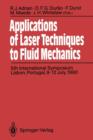 Image for Applications of Laser Techniques to Fluid Mechanics