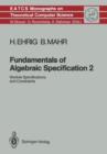 Image for Fundamentals of Algebraic Specification 2