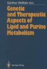 Image for Genetic and Therapeutic Aspects of Lipid and Purine Metabolism