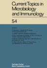Image for Current Topics in Microbiology and Immunology : Ergebnisse der Mikrobiologie und Immunitatsforschung