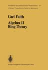 Image for Algebra II Ring Theory : Vol. 2: Ring Theory