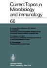 Image for Current Topics in Microbiology and Immunology : Ergebnisse der Mikrobiologie und Immunitatsforschung Volume 66