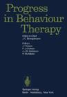 Image for Progress in Behaviour Therapy