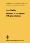 Image for Elements of the Theory of Representations