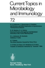 Image for Current Topics in Microbiology and Immunology / Ergebnisse der Mikrobiologie und Immunitatsforschung : 72