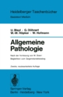 Image for Allgemeine Pathologie: Begleittext zum Gegenstandskatalog