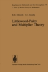 Image for Littlewood-Paley and Multiplier Theory