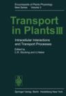 Image for Transport in Plants III
