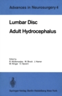 Image for Lumbar Disc Adult Hydrocephalus: Proceedings of the 27th Annual Meeting of the Deutsche Gesellschaft fur Neurochirurgie, Berlin, September 12-15, 1976