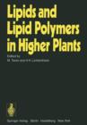 Image for Lipids and Lipid Polymers in Higher Plants
