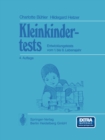 Image for Kleinkindertests: Entwicklungstests Vom 1. Bis 6. Lebensjahr