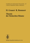 Image for Theorie der Steinschen Raume