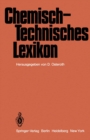 Image for Chemisch-Technisches Lexikon
