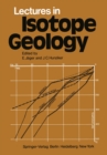 Image for Lectures in Isotope Geology
