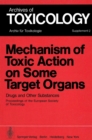 Image for Mechanism of Toxic Action on Some Target Organs: Drugs and Other Substances