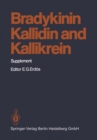 Image for Bradykinin, Kallidin and Kallikrein: Supplement. : 25 / 1