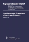 Image for Joint Preserving Procedures of the Lower Extremity