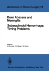 Image for Brain Abscess and Meningitis: Subarachnoid Hemorrhage: Timing Problems