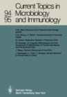 Image for Current Topics in Microbiology and Immunology : 94/95
