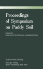 Image for Proceedings of Symposium on Paddy Soils