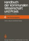Image for Handbuch der kommunalen Wissenschaft und Praxis : Band 4 Die Fachaufgaben