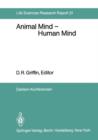 Image for Animal Mind — Human Mind