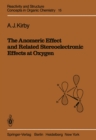 Image for Anomeric Effect and Related Stereoelectronic Effects at Oxygen