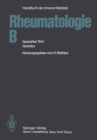 Image for Rheumatologie B: Spezieller Teil I Gelenke