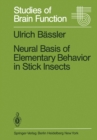 Image for Neural Basis of Elementary Behavior in Stick Insects : 10