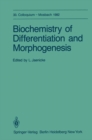 Image for Biochemistry of Differentiation and Morphogenesis