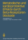 Image for Metabolische Und Kardioprotektive Effekte Durch Beta-rezeptorenblockade