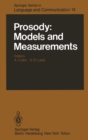 Image for Prosody: Models and Measurements