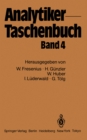 Image for Analytiker-Taschenbuch: Band 4 : 4