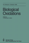 Image for Biological Oxidations: 34. Colloquium, 14.-16. April 1983