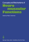 Image for Concepts and Mechanisms of Neuromuscular Functions: An International Conference on Concepts and Mechanisms of Neuromuscular Functions