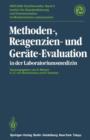 Image for Methoden-, Reagenzien- und Gerate-Evaluation in der Laboratoriumsmedizin