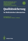 Image for Qualitatssicherung: im Medizinischen Laboratorium