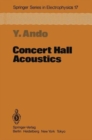 Image for Concert Hall Acoustics
