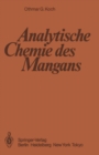Image for Analytische Chemie Des Mangans