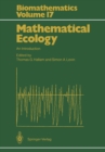 Image for Mathematical Ecology: An Introduction