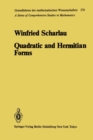 Image for Quadratic and Hermitian Forms