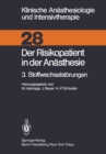 Image for Der Risikopatient in Der Anasthesie: 3. Stoffwechselstorungen