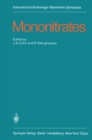 Image for Mononitrates: International Symposium on Mononitrates Montreux, Suisse, June 14-16, 1984
