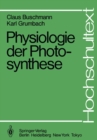 Image for Physiologie der Photosynthese