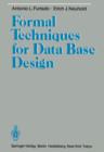 Image for Formal Techniques for Data Base Design