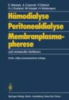 Image for Hamodialyse, Peritonealdialyse, Membranplasmapherese: Und Verwandte Verfahren