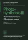 Image for Photosynthesis III: Photosynthetic Membranes and Light Harvesting Systems : 19